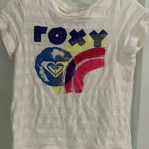EUC Roxy Teenie Wahine Size 2 s/s Shirt